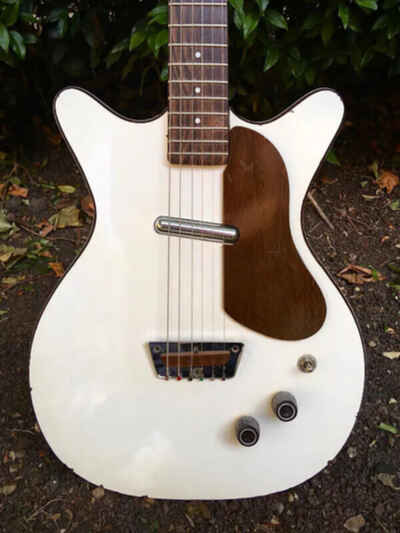 Danelectro Deluxe DC model JIMMY PAGE LED ZEPPELIN 1959 - White