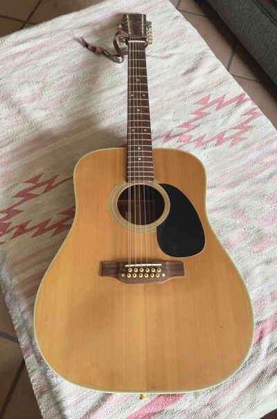 Vintage 1977 Takamine F-400 12-String Guitar "Lawsuit Model"