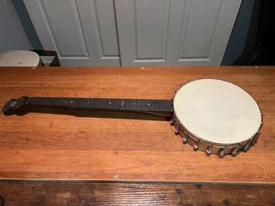 Vintage Clifford Essex Banjo with original hard case *parts only*