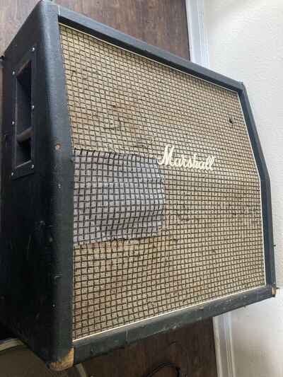 1971 Marshall 1960A cabinet 4x12 Selling Empty At Low Price. Pickup Fort Worth!