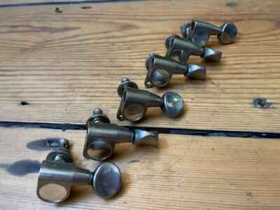 Vox Standard 25 Electric Guitar Tuning Pegs Machine Heads Tuners Japan Matsumoku