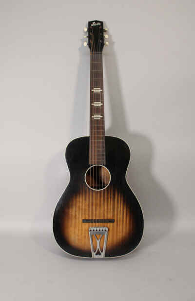 1950s Stella / Harmony H929 Parlor Acoustic Guitar Sunburst Finish