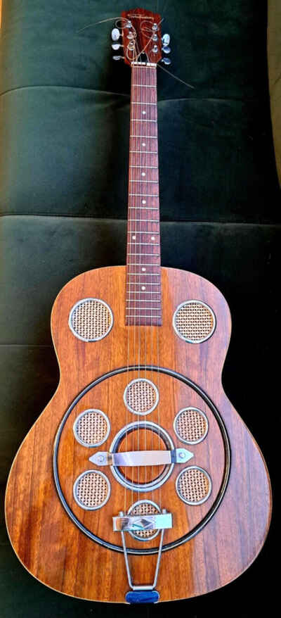 Shaftesbury 1970 Dell Vecchio Style Resonator Acoustic Guitar