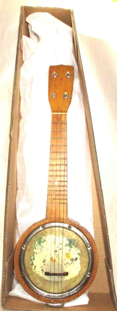 Vintage Ukelele 4- String Banjo