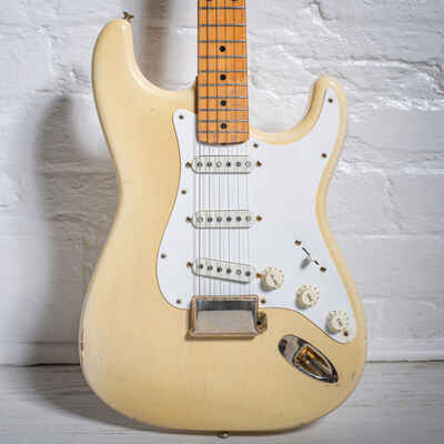 1958 Fender Stratocaster "Mary Kaye" White over Ash Blonde