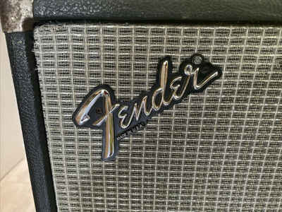 Fender Bassman 135 4x12?? Cab Unloaded Bass Man 1970s silverface