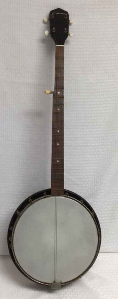 Vintage Silvertone 5 String Banjo with Adjustable Neck Angle