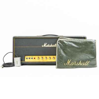 1971 Marshall Super Tremolo 100 Watt Guitar Amplifier w /  Footswitch, Slip Cover