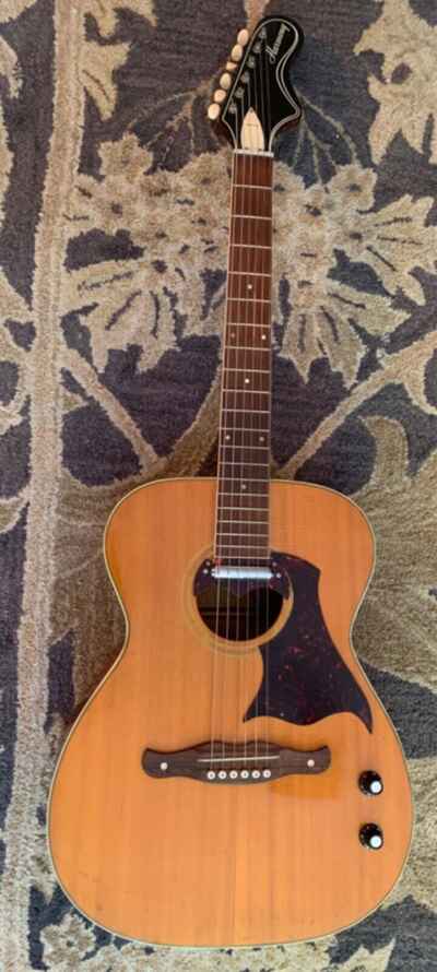 1960s Harmony H168 Acoustic / Electric Guitar conversion J160E style