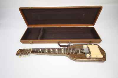 NATIONAL VALCO SUPRO 1955 PROFESSIONAL STEEL MODEL Lap steel Excellent Pearloid