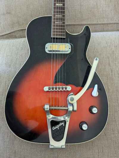 Vintage 1964 Harmony H-47 Mercury Stratotone