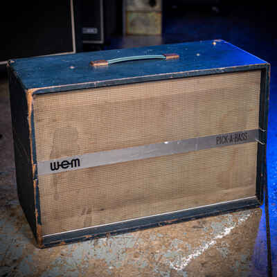 WEM Pick a Bass Cabinet 1968 - Blue