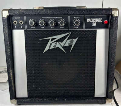 Vintage Working Peavey Backstage 30 Combo Amplifier Vintage 1980