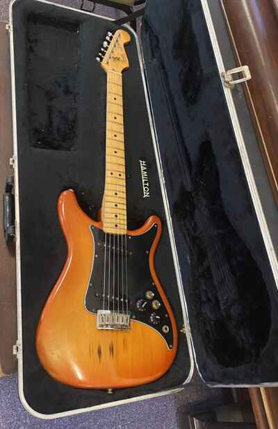 FENDER LEAD II 1980s - USA - Siena Burst - ORIGINAL FENDER USA LEAD II HSC