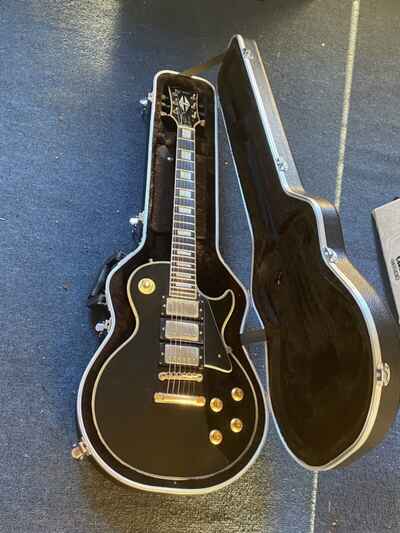 Greco Les Paul Custom 1977 Black Beauty 3PU MIJ Lawsuit Gibson Copy