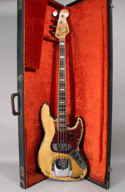 1969 Fender Jazz Bass Sunburst w / OHSC