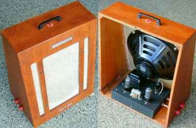 THE AMAZING ??TUBE-O-TONE?? VINTAGE TUBE AMPLIFIER -RAREST  TUBE AMP IN THE WORLD!