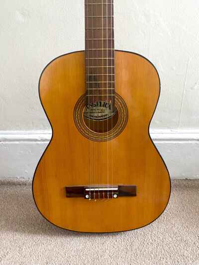 Angelica acoustic guitar with carry case, good condition