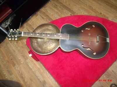 Kay N1 Archtop F-Hole Hollow Body Vintage Acoustic 1950s Guitar