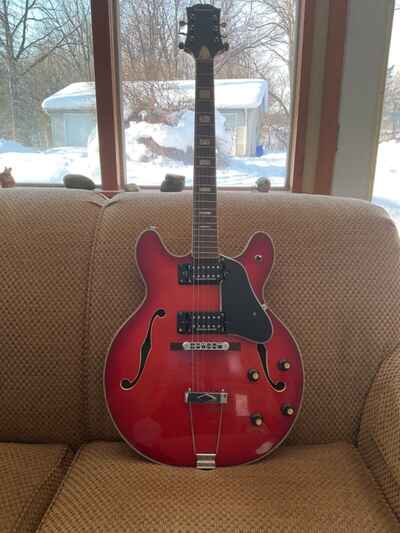 Vintage 1970 Epiphone 5102T Semi Hollow Electric Guitar