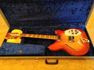 Vintage 1967 Rickenbacker Fireglo 366 / 12 Guitar ?? Excellent Condition w / Case