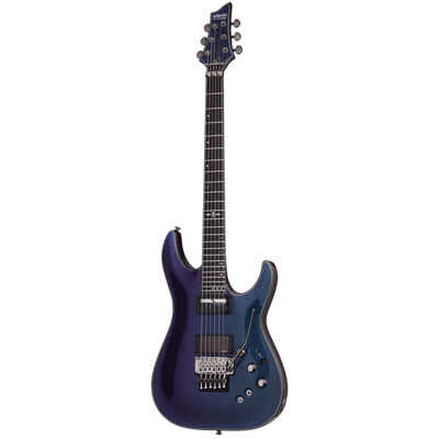 Schecter Hellraiser Hybrid C-1 FR S Ultra Violet UV B-Stock Guitar Sustainiac HH