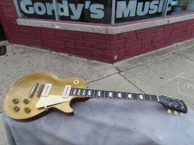 GIBSON LES PAUL STANDARD early 1956 GOLDTOP PLAYER!