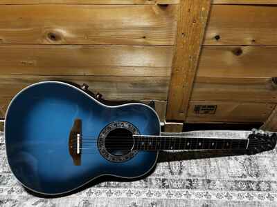 Ovation 1982-8 Acoustic Electric Guitar