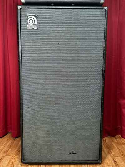 1976 Ampeg SVT 8x10 Bass Amplifier Cabinet