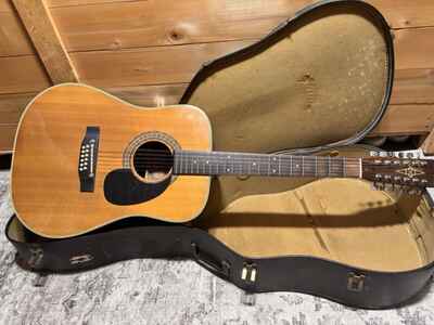 Alvarez 5054 12 String Vintage Acoustic Guitar MIJ Japan w Case