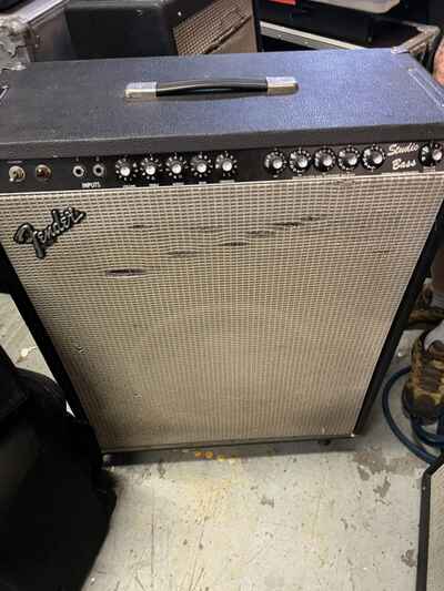 Fender Studio Bass Amp 1977