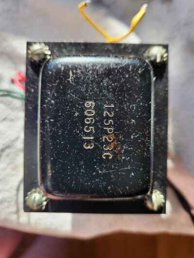 1965 FENDER 125P23C DELUXE REVERB GUITAR AMP POWER TRANSFORMER 606513 WORKING