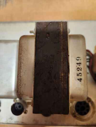 1957-1961 FENDER TWEED BASSMAN 5F6A OUTPUT TRANSFORMER TRIAD 45249 WORKING OEM 3