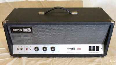 Vintage 1968 -1969 Sunn 200s 200 S Bass  /  Guitar Tube Amp Head *Just Service*