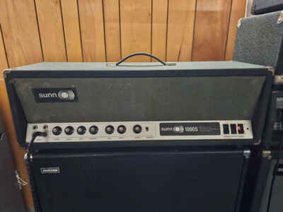 Sunn 1000S Guitar or Bass Amp Tube Head 120W Vintage 1960s Amplifier