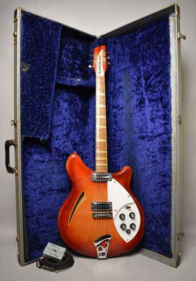 1969 Rickenbacker 360 / 6FG Fireglo Sunburst w / OHSC