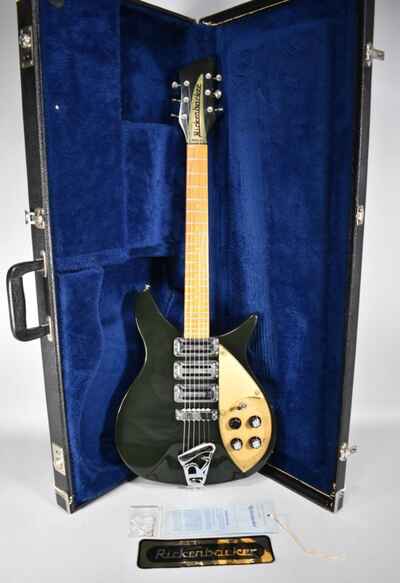 1983 Rickenbacker 320B Dark Green Finish W / OHSC