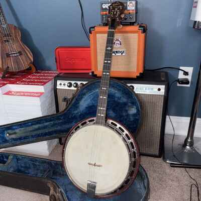 Rare 1925 Gibson Mastertone Tenor Banjo