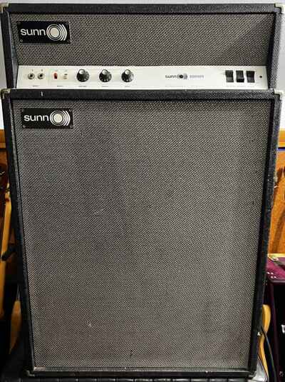 1968 Sunn Sonaro Bass Amp Combo Amplifier Guitar