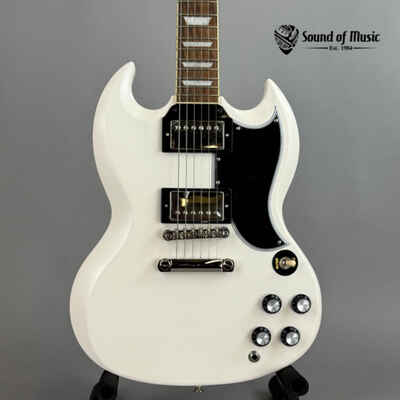 Epiphone 1961 Les Paul SG Standard W /  Hard Case - Aged Classic White (Used)