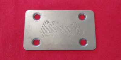 Vintage 1974 USA Gibson Grabber Bass Guitar Neck Plate Nickel 1975 1976