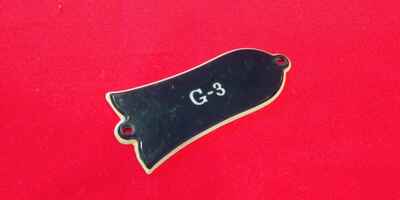 Vintage 1975 USA Gibson G-3 Bass Guitar Truss Rod Cover Original 1976 1977