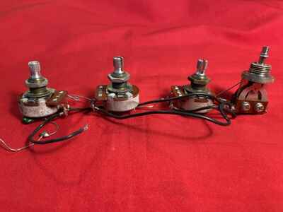 1979 USA Guild S-300 WIRING HARNESS Pots, Jack, Switch S-90 Vintage