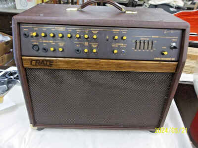 VINTAGE Crate CA 125 acoustic guitar amp VERY CLEAN , TESTED GREAT
