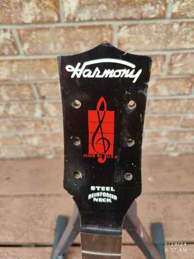 VINTAGE 1950s HARMONY GUITAR NECK PROJECT
