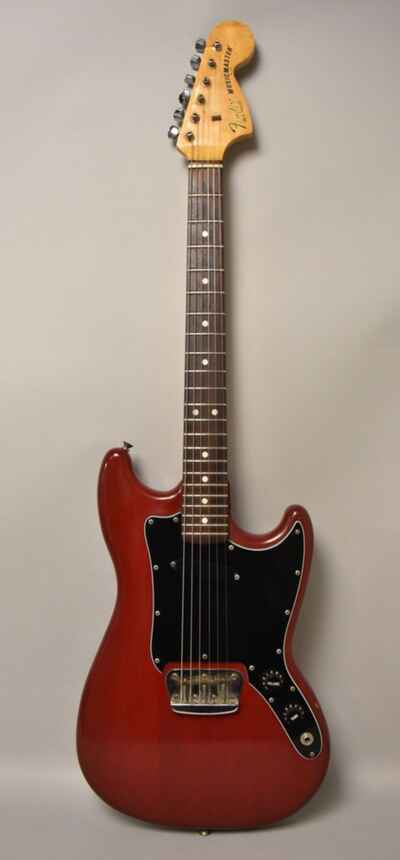 1978 Fender Musicmaster Cherry Red w / HSC
