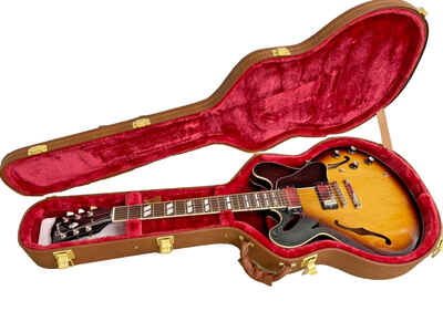 Gibson ES-335 Semi-Hollowbody Electric Guitar - Vintage Burst Gloss With Case