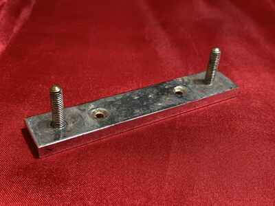 Teisco Guitar Bridge Base HEAVY Japan Decca Vintage Part