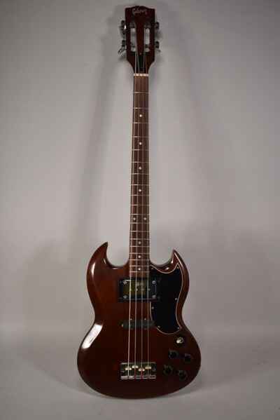 1970 Gibson EB-0 Cherry Finish Electric Bass Guitar