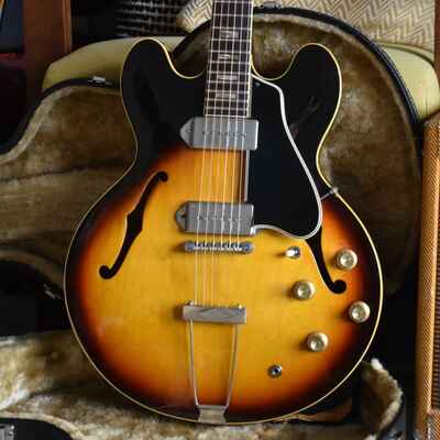 Vintage 1963 Gibson ES-330TD Sunburst, Kalamazoo, Golden Era, P90